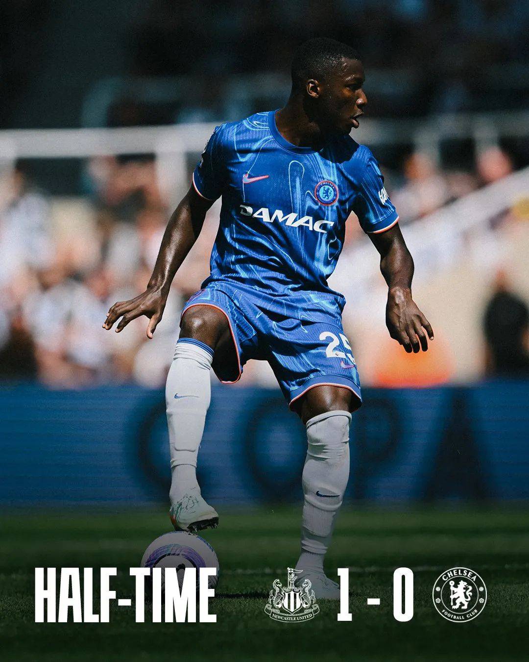 纽卡斯尔联客场失利，球员懊恼失误