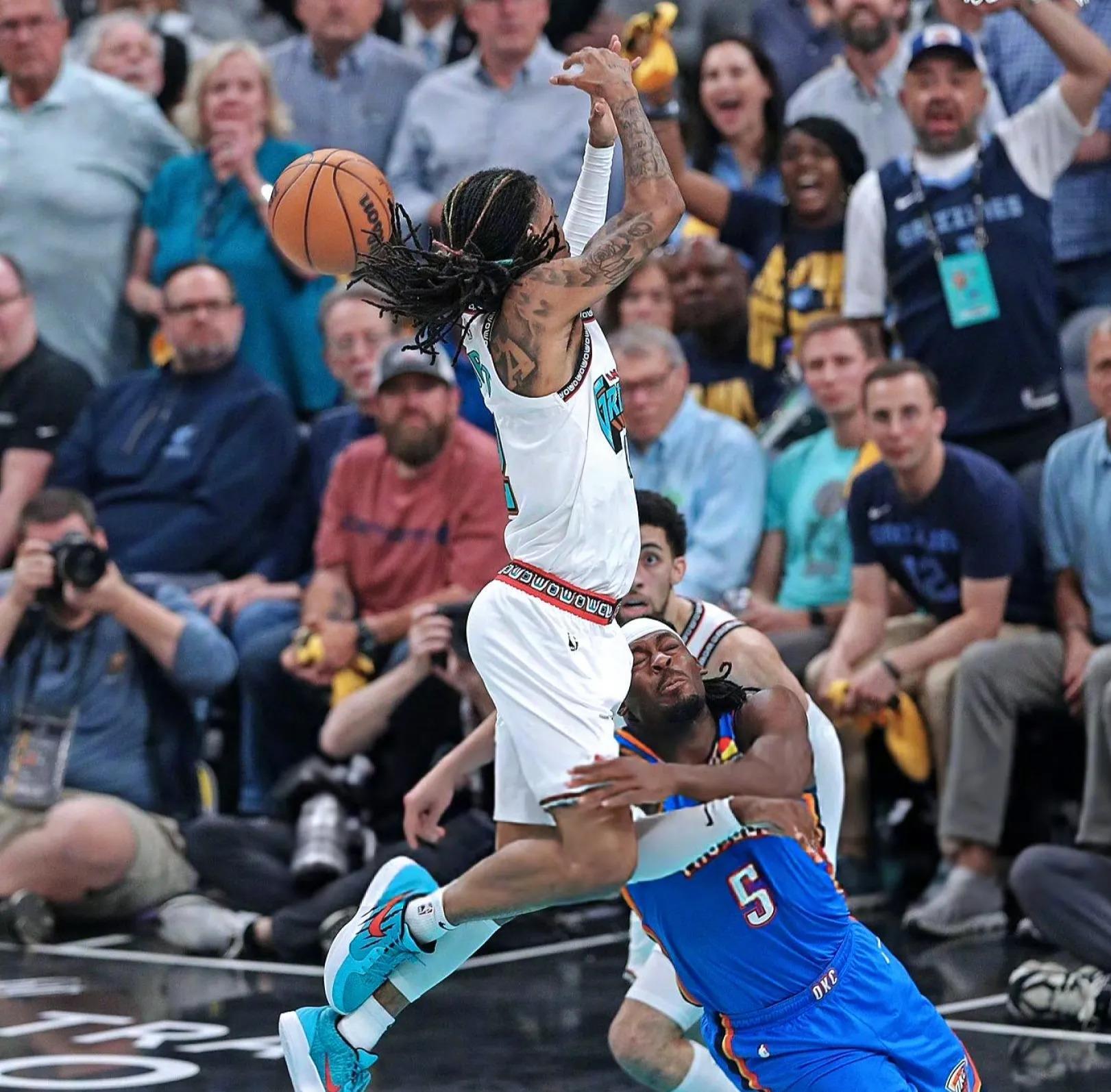 灰熊击败黄蜂，莫兰德独揽20分