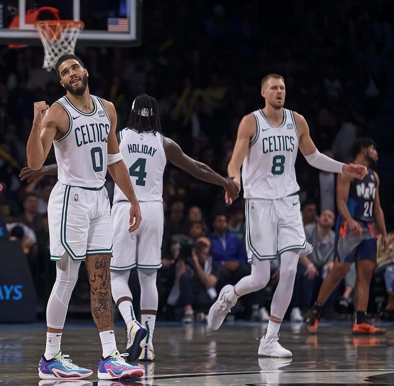 凯尔特人客场力克篮网，塔图姆砍下30+