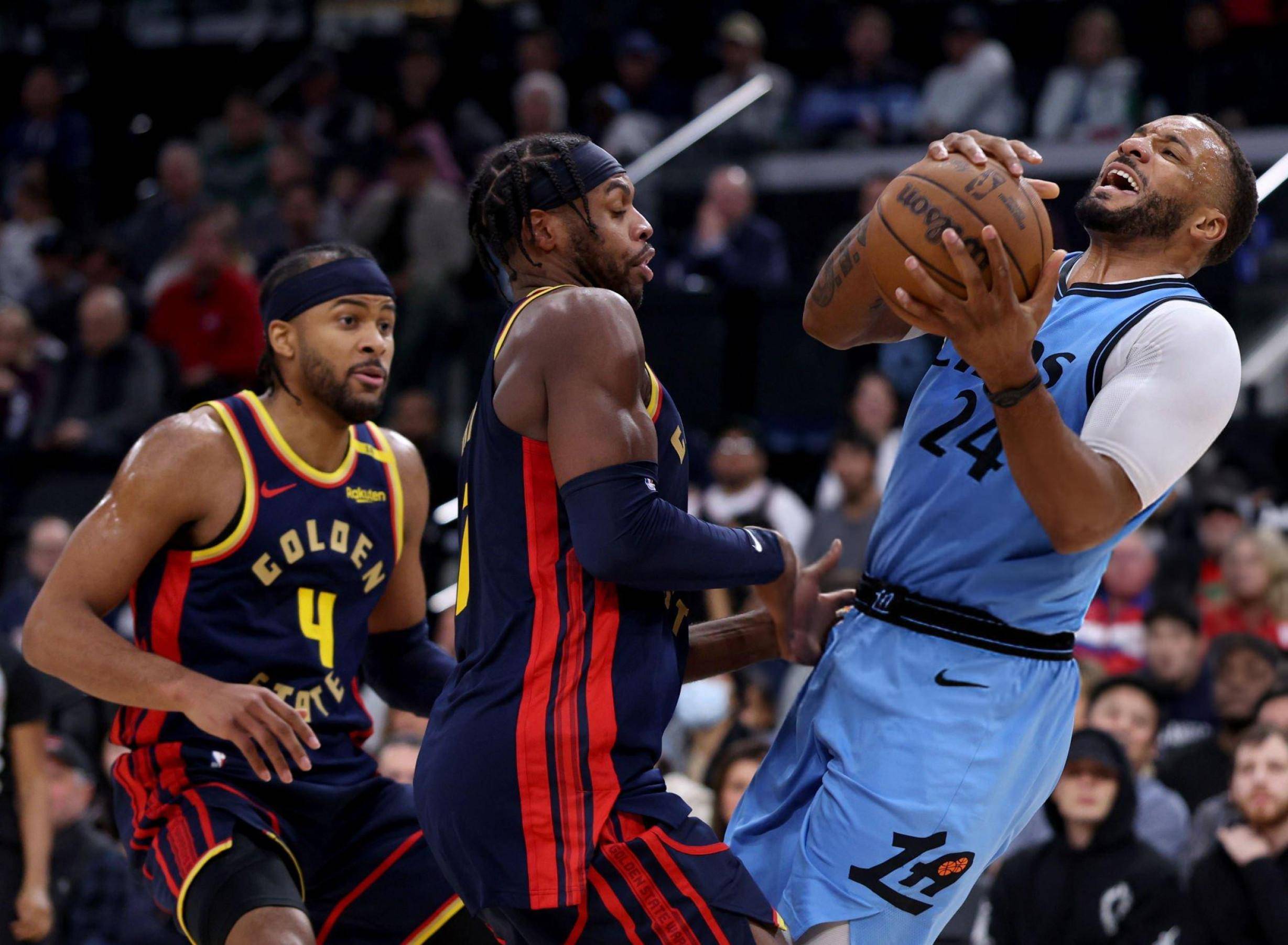 雷霆客场不敌勇士,迎来败仗 雷霆客场不敌勇士,迎来败仗