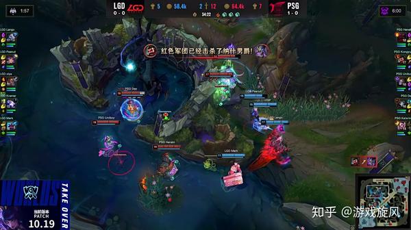 GEN血洗PSG，Zeus开启传奇时刻焦点之战四强赛，让粉丝疯狂欢呼